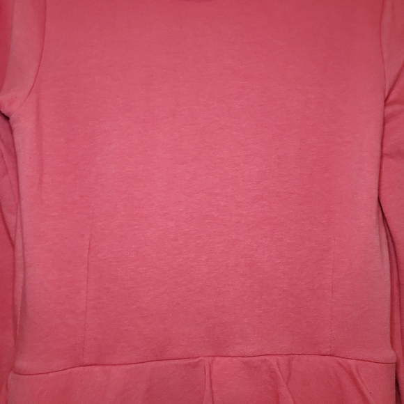 ANTHROPOLOGIE label SATURDAY SUNDAY coral hoodie Sz M - Picture 10 of 16